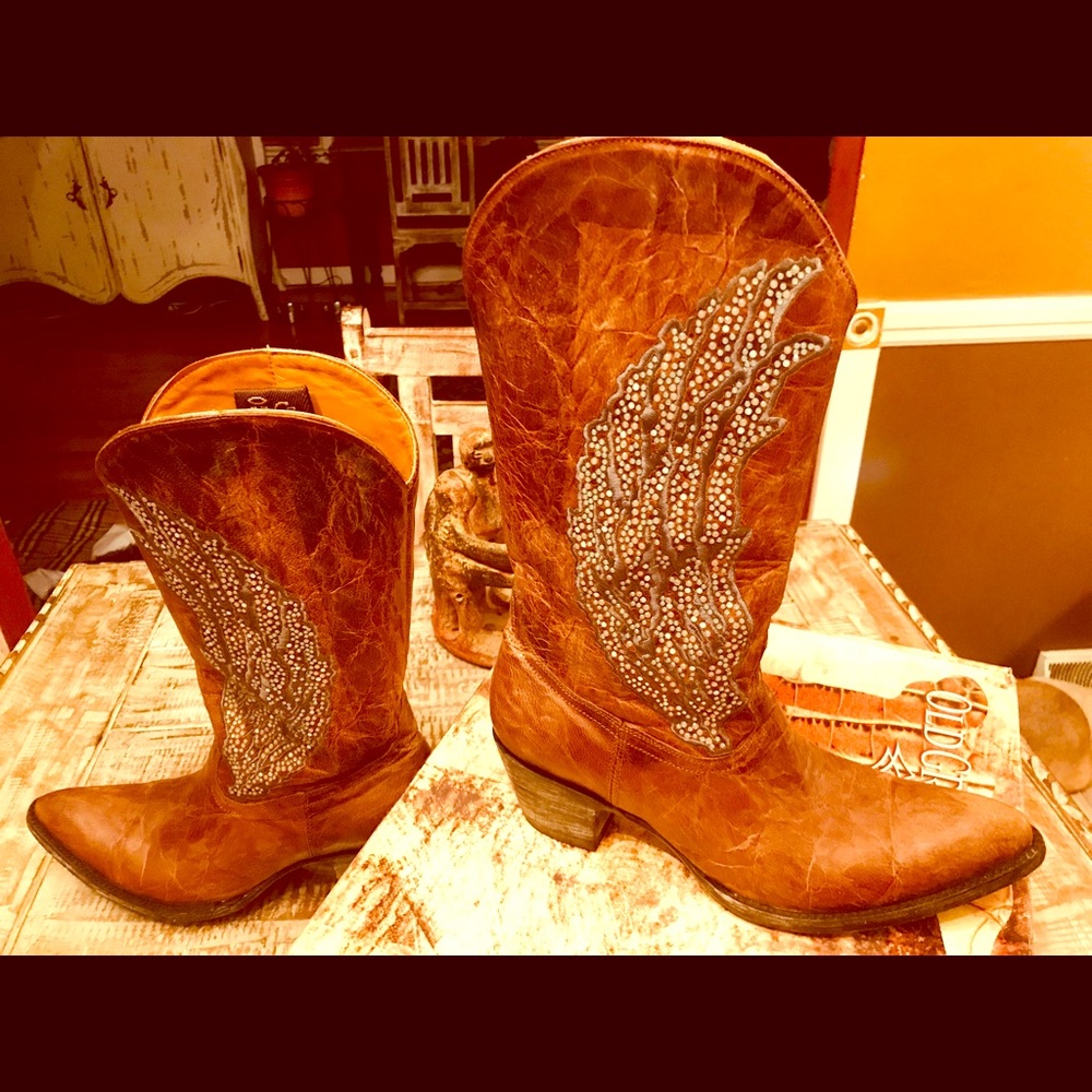 Old Gringo Swarovski crystal boots